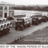 Lorries at Ellis's works