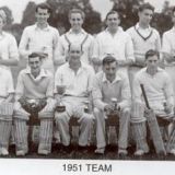 The cricket team - 1951