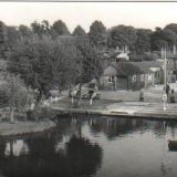 View from Barrow Bridge, into ?The Boat House? Garden