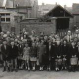 Church end entrance to Barrow Junior School