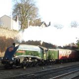 Steam Special passes through Barrow