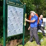 Barrow Deep Lock - new sign