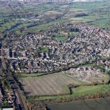 Aerial photograph of Barrow by Pete Stevens