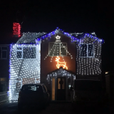 Festive house in Beaumont Road