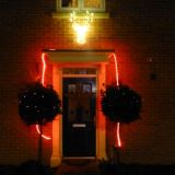 Christmas Lights on Willow Road Estate